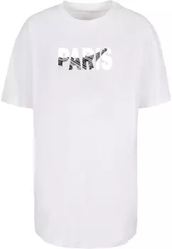 Футболка Merchcode PARIS EIFFEL TOWER, цвет White/Off White