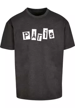 Футболка Merchcode PARIS X, черный