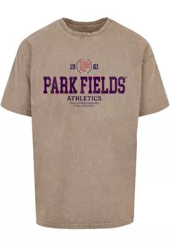 Футболка Merchcode PARK FIELDS, коричневый