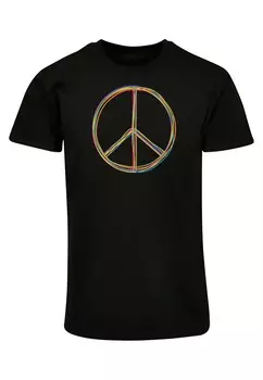 Футболка Merchcode PEACE, черный