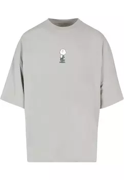 Футболка Merchcode Peanuts - Charlie Brown, дымчато-серый