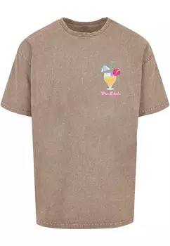Футболка Merchcode PINA COLADA, цвет Green/Khaki