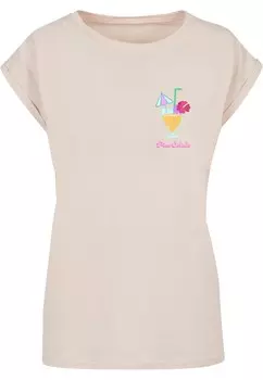 Футболка Merchcode PINA COLADA, песочный