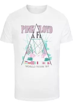 Футболка Merchcode PINK FLOYD WORLD TOUR 87, белый
