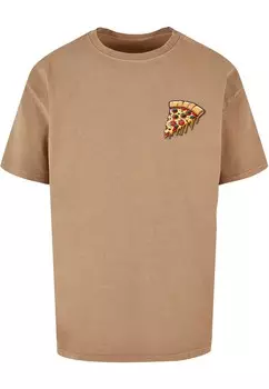Футболка Merchcode PIZZA COMIC, бежевый