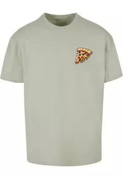 Футболка Merchcode PIZZA COMIC, цвет Pastel Green