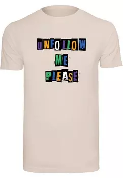 Футболка Merchcode PLEASE X, роза