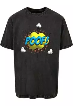 Футболка Merchcode POOF COMIC, черный
