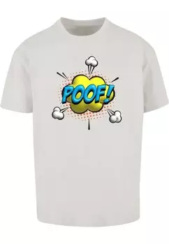 Футболка Merchcode POOF COMIC, серый
