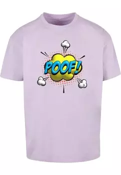 Футболка Merchcode POOF COMIC, светло-фиолетовый
