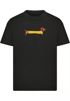 Футболка Merchcode Regular fit Shirt Christmas Dog, черный