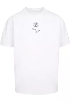 Футболка Merchcode ROSE, белый