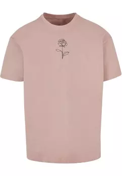 Футболка Merchcode ROSE, темно-розовый