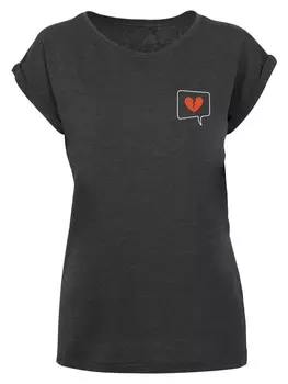 Футболка Merchcode s, цвет charcoal