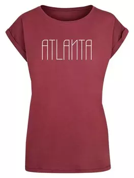 Футболка Merchcode s, цвет cherry