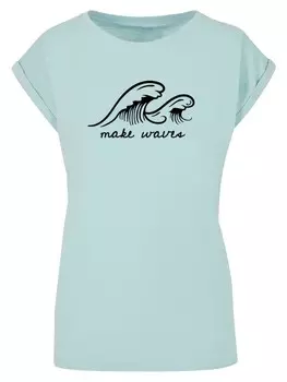 Футболка Merchcode s, цвет ocean blue