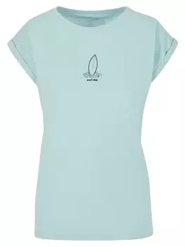 Футболка Merchcode s, цвет ocean blue