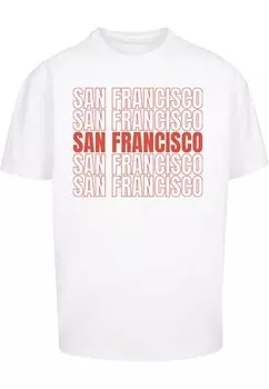 Футболка Merchcode SAN FRANCISCO, белый