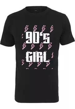 Футболка Merchcode Shirt 90ies Girl, черный