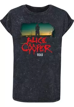Футболка Merchcode Shirt Alice Cooper - Back Road, черный