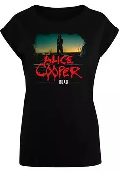 Футболка Merchcode Shirt Alice Cooper - Back Road, черный