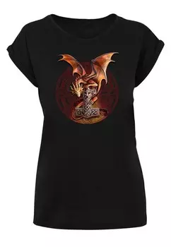 Футболка Merchcode Shirt Anne Stokes - Mjlnir 2, черный