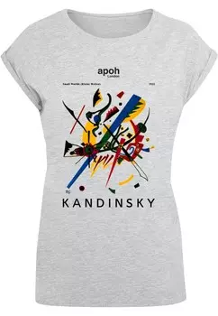 Футболка Merchcode Shirt APOH - Kandinsky Small Worlds, светло-серый