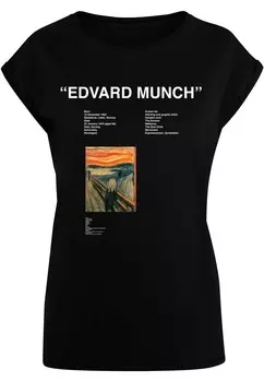 Футболка Merchcode Shirt APOH - Munch Edvard, черный