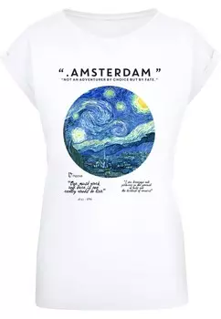 Футболка Merchcode Shirt Apoh - Van Gogh Amsterdam, белый