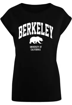 Футболка Merchcode Shirt Berkeley University - Bear, черный