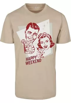 Футболка Merchcode Shirt, бежевый
