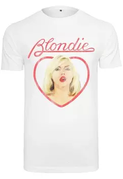 Футболка Merchcode Shirt Blondie Heart Of Glass, белый
