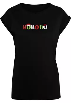 Футболка Merchcode Shirt Chistmas Ho Ho Ho, черный