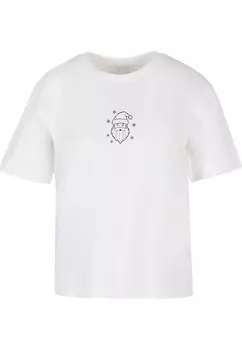 Футболка Merchcode Shirt Christmas Santa, белый