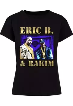 Футболка Merchcode Shirt Eric B & Rakim - Group Purp, черный