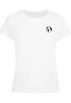 Футболка Merchcode Shirt Explore The World, белый