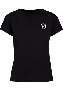 Футболка Merchcode Shirt Explore The World Box, черный