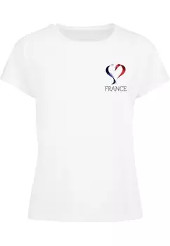 Футболка Merchcode Shirt Football - France, белый