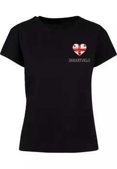 Футболка Merchcode Shirt Football - Georgia, черный