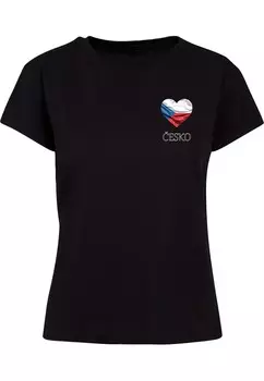 Футболка Merchcode Shirt Football - Netherlands, черный