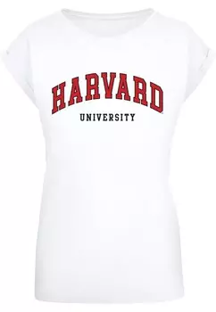 Футболка Merchcode Shirt Harvard University - Script, белый
