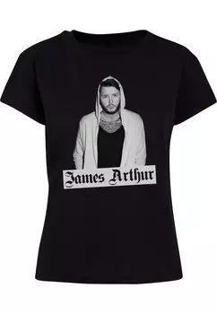 Футболка Merchcode Shirt James Arthur - Tour, черный