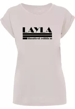 Футболка Merchcode Shirt Layla - Limited Edition, розовый