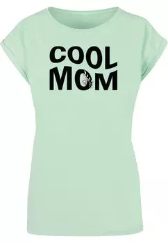 Футболка Merchcode Shirt Mothers Day - Cool Mom, мятный