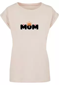 Футболка Merchcode Shirt Mothers Day - Queen Mom, нюд