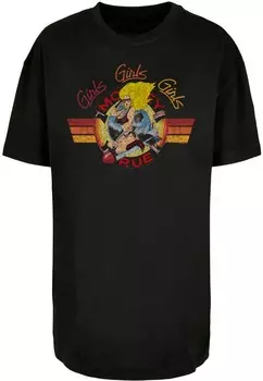 Футболка Merchcode Shirt Motley Crue - Bomber Girl, черный