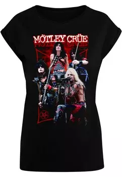 Футболка Merchcode Shirt Motley Crue - Live Montage, черный