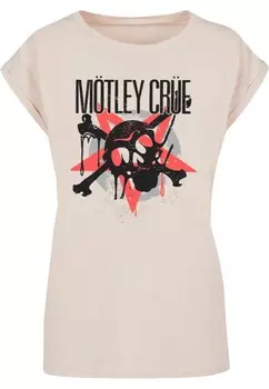 Футболка Merchcode Shirt Motley Crue - Montage Skull, белый