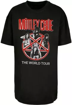 Футболка Merchcode Shirt Motley Crue - Vintage World Tour, черный