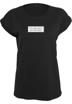Футболка Merchcode Shirt Next Boyfriend, черный